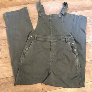 NWOT Aerie Denim Overalls Medium